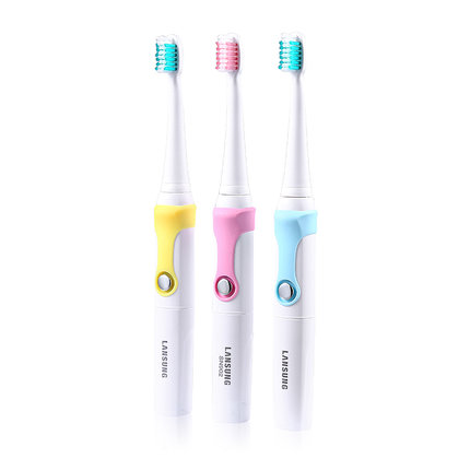 亮星 sn902电动牙刷成人儿童感应充电式声波防水家用自动软毛超美白