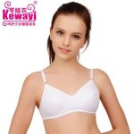 可娃衣 少女内衣薄模杯纯棉发育期学生初高中生无钢圈胸罩少女文胸 3色可选