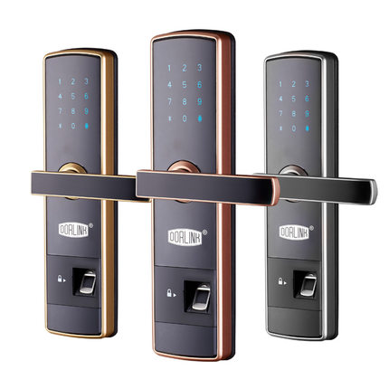 Dorlink多灵 D68指纹锁家用防盗门密码锁门锁电子门锁大门智能锁