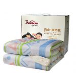 Rainbow彩虹 TB101-EV电热毯单人调温学生床宿舍防水安全无辐射双人1.5电褥子除螨