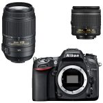 Nikon尼康 D7100 单反双镜头套机(AF-P 18-55mm f3.5-5.6G VR 防抖 + 55-300mm f4.5-5.6G 防抖)