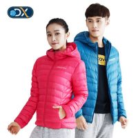 图途Discovery 情侣超轻羽绒服男连帽运动保暖立领外套女秋冬新款