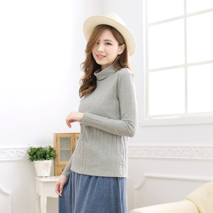 一窝熊崽 秋季长袖纯棉哺乳衣时尚喂奶衣秋冬季外出打底衫哺乳上衣