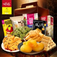 乐奈 一箱零食品大礼包1008g休闲组合送女友曲奇饼干批发好吃的小吃店