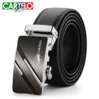 CARTELO卡帝乐鳄鱼 男士皮带真皮自动扣中青年潮腰带韩版百搭学生裤带 12款可选