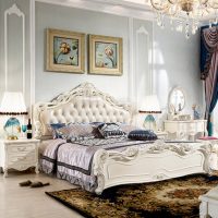 和购家具 欧式床实木床1.5米田园法式床双人床1.8米婚床公主床831 多款可选