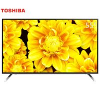 TOSHIBA东芝 55U66EBC 55英寸4K智能火箭炮音响系统 液晶电视(银灰黑)