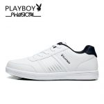 PLAYBOY花花公子 男鞋秋季百搭小白鞋男士运动休闲鞋白色鞋子韩版潮板鞋 8款可选