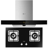 FOTILE方太 ENJOY云魔方 纯平触控 欧式抽油烟机EMD2T+玻璃燃气灶FD21BE 烟灶套装 送高压锅