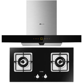 FOTILE方太 ENJOY云魔方 纯平触控 欧式抽油烟机EMD2T+玻璃燃气灶FD21BE 烟灶套装