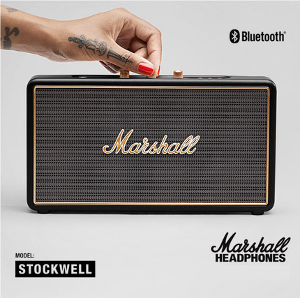 MARSHALL马歇尔 Stockwell 无线蓝牙音箱 便携式重低音摇滚音响