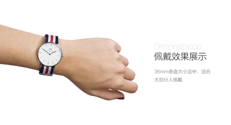 DanielWellington丹尼尔惠灵顿 女士手表 DW石英表正品情侣表女表