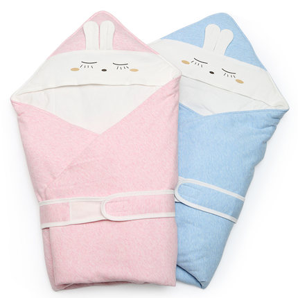 全棉时代 婴儿针织抱被 新生儿宝宝包被