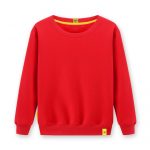 巴布嘟嘟 圣诞节亲子装秋冬装儿童卫衣2016新款童装加绒加厚潮 多色可选