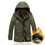 Afs Jeep战地吉普 男士冬装棉衣加绒保暖休闲男装外套中长款棉袄 多款可选