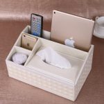 Yasons雅臣仕 创意皮革多功能纸巾盒客厅遥控器收纳盒欧式餐巾纸抽纸盒 6款可选