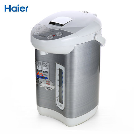 Haier海尔 HYT-S20电热水瓶304不锈钢保温家用烧水壶
