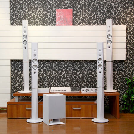 SONY索尼 BDV-N9200WL 音响 音箱 家庭影院 5.1声道 3D蓝光播放 磁流体扬声器 无线环绕 白色