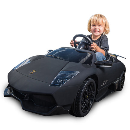 快乐年华 KL7001N兰博基尼儿童电动车四轮电动汽车玩具车儿童可坐遥控童车