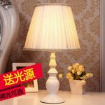 Jusa久三 js8067欧式台灯 卧室简约温馨床头灯 客厅婚庆新婚现代田园台灯 多款可选