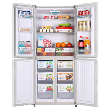 Konka康佳 BCD-396MN多门式冰箱家用节能四门电冰箱对开门大冰箱396L