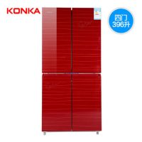 Konka康佳 BCD-396MN多门式冰箱家用节能四门电冰箱对开门大冰箱396L 两色可选