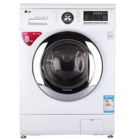 LG WD-T14410DL 8公斤直驱DD变频滚筒 静心系列洗衣机 智能手洗模式(白色)