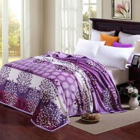 喜梦诗 冬季珊瑚绒毛毯180X200cm加厚法兰绒办公室午睡小毯子宿舍床单单件双人盖毯 3色可选