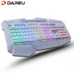 达尔优 LK160 CF背光有线游戏键盘笔记本电脑台式网吧机械手感LOL
