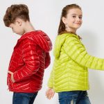 鸭鸭 童装轻薄儿童羽绒服男童女童秋冬保暖中大童短款连帽外套 9色可选