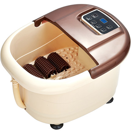 康恩寿 KES-F205足浴盆自动加热洗脚盆足浴器泡脚机 脚动按摩足疗家用深桶