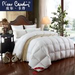 Pierre Cardin皮尔卡丹 羽绒被70%白鸭绒冬被加厚保暖被子被芯超轻单人双人 多款可选