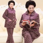 星款 中老年女装秋冬装睡衣妈妈装棉衣中年40外套60-70岁老年人奶奶装 多款可选