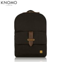 英国Knomo Bude 苹果笔记本电脑包15.6英寸双肩背包 商务休闲旅行包 帆布防水 双拉链 15英寸 2色可选
