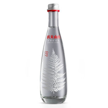 农夫山泉 高端天然矿泉水(玻璃瓶)350ml*24瓶 整箱