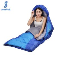 山地客 成人睡袋室内户外单人露营便携纯棉旅行防踢被睡袋秋冬四季 多款可选
