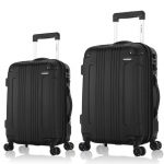 Rockland 中性 CF08S 万向轮拉杆箱套箱 20+24寸 升级款(箱轮升级为双排飞机轮)4色可选