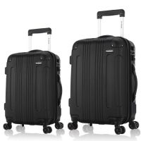 Rockland 中性 CF08S 万向轮拉杆箱套箱 20+24寸 升级款(箱轮升级为双排飞机轮)4色可选