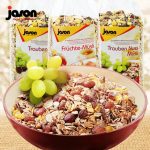 Jason捷森 葡萄干果仁六种谷物燕麦片500g*3袋 德国原装进口