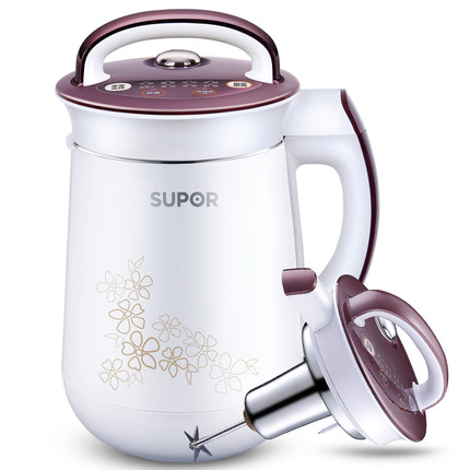 SUPOR苏泊尔 DJ12B-Y58E豆浆机全自动多功能免过滤家用豆将米糊机