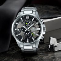 Casio卡西欧 Edifice金属系列 男士手表 商务防水真皮指针石英表男表EFR-303L/304D