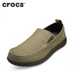 Crocs卡骆驰 男鞋夏季沃尔卢低帮帆布鞋男潮流透气休闲鞋11270 四色可选