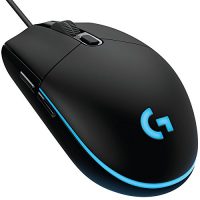 Logitech罗技 G102有线发光游戏鼠标电竞鼠标黑色(RGB/宏编程版)