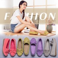 LJ利进 2017夏秋新款韩版单鞋平底百搭休闲鞋浅口牛筋底女鞋一脚蹬豆豆鞋 多色可选