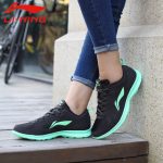 Lining李宁 女鞋跑步鞋2017新款休闲鞋春季旅游鞋慢跑鞋减震轻便运动鞋ARBJ004 两色可选