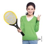 久量 803电蚊拍充电式灭蚊拍多功能苍蝇拍带LED灯灭蚊拍子 谢娜代言