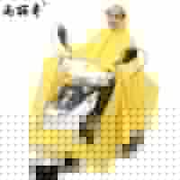 雨丽奇 雨丽奇电动车摩托车雨衣透明加大帽檐雨披电瓶车成人加厚单人雨衣