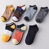grace洁丽雅 春夏袜子新款薄款船袜豆豆鞋袜子男女短袜低帮地板袜