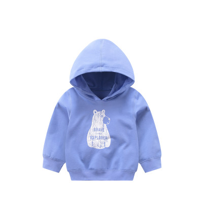 Hamqi哈咪奇 宝宝连帽卫衣春秋婴儿纯棉套头上衣男童女童儿童长袖外套