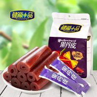 健源十品 果丹皮1000g休闲办公零食山东特产果脯蜜饯山楂卷山楂片